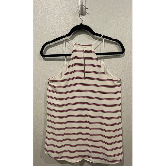 EXPRESS Striped Red Blue Barcelona Tank Top - Picture 3 of 3